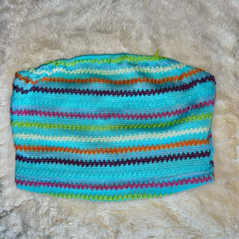 SHEIN Multicolor Striped Tank Top